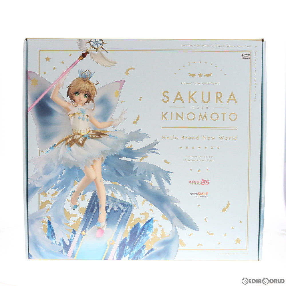 【中古即納】[FIG]木之本桜(きのもとさくら) Hello Brand New World カードキャプターさくら クリアカード編 1/7 完成品 フィギュア グッドスマイルカンパニー(20210122)