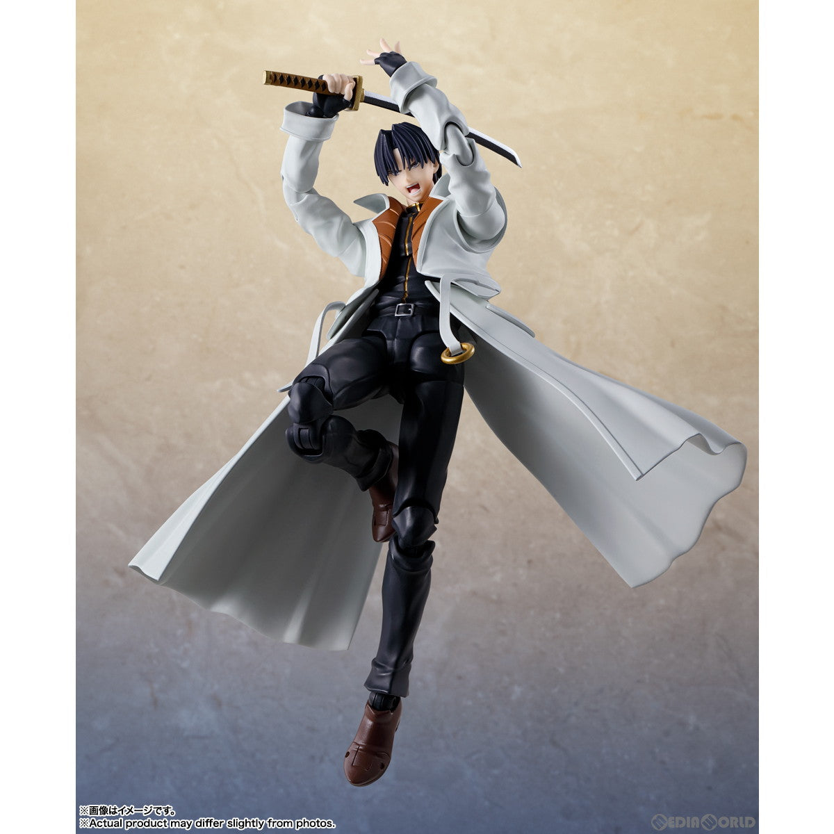 【中古即納】[FIG]S.H.Figuarts(フィギュアーツ) 四乃森蒼紫(しのもりあおし) るろうに剣心 -明治剣客浪漫譚- 完成品 可動フィギュア バンダイスピリッツ(20241019)