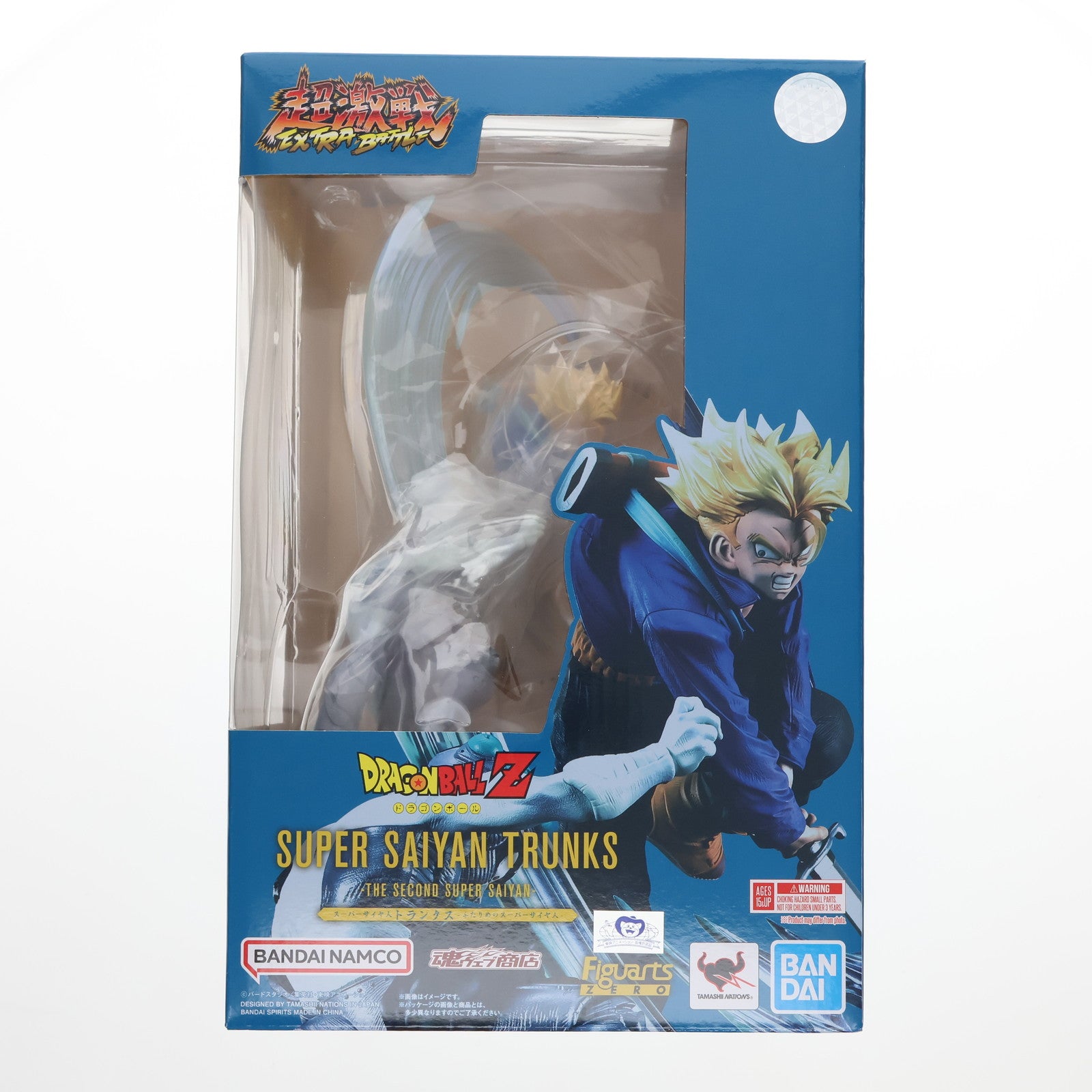 【中古即納】[FIG]魂ウェブ商店限定 フィギュアーツZERO [超激戦]スーパーサイヤ人トランクス-ふたりめのスーパーサイヤ人- ドラゴンボールZ 完成品 フィギュア バンダイスピリッツ(20221031)