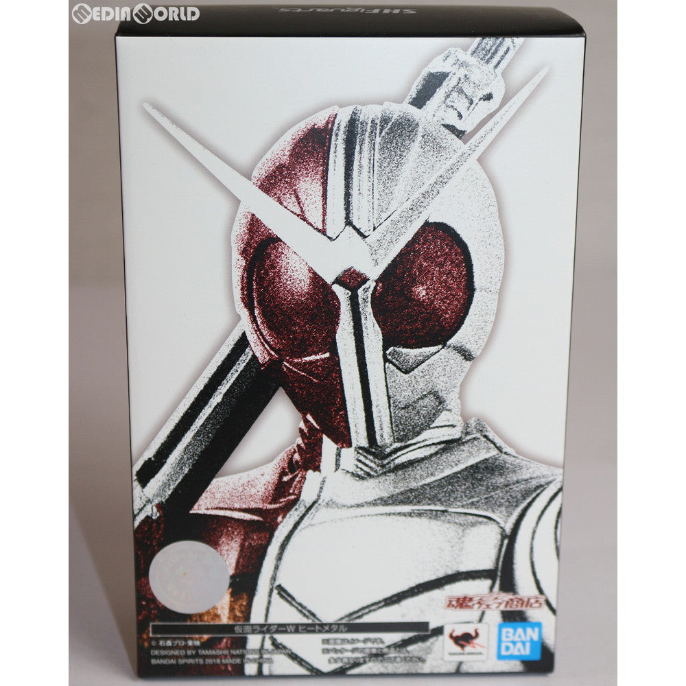 【中古即納】[FIG]魂ウェブ商店限定 S.H.Figuarts(フィギュアーツ) 真骨彫製法 仮面ライダーW(ダブル) ヒートメタル 完成品 可動フィギュア バンダイスピリッツ(20181231)