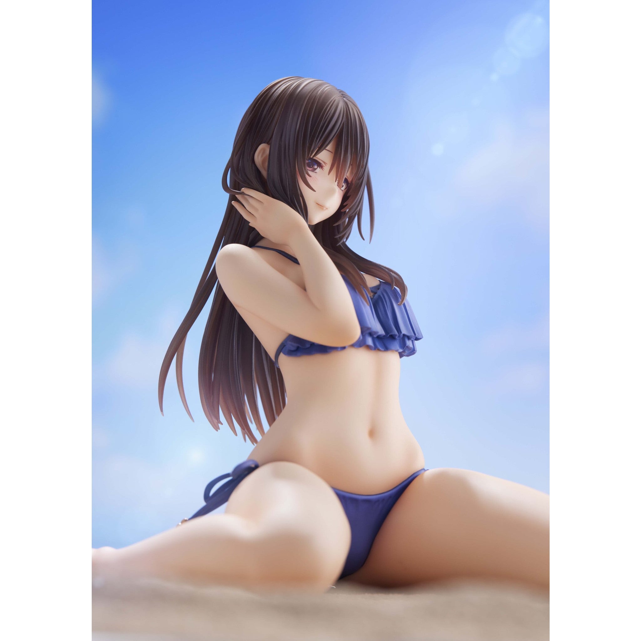 【中古即納】[FIG] あみあみ限定特典付属 水澄華実(みなずみかさね) あみあみ限定版 はにかみ、彼女は恋をする 1/7 完成品 フィギュア GOLDENHEAD(ゴールデンヘッド) (20231231)