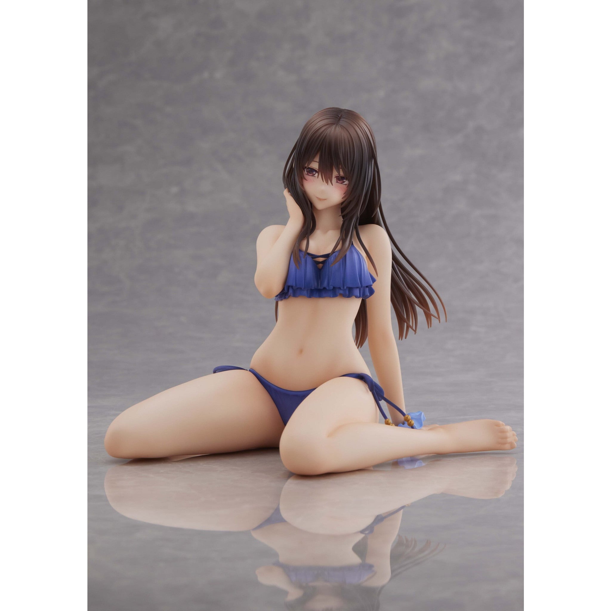 【中古即納】[FIG] あみあみ限定特典付属 水澄華実(みなずみかさね) あみあみ限定版 はにかみ、彼女は恋をする 1/7 完成品 フィギュア GOLDENHEAD(ゴールデンヘッド) (20231231)