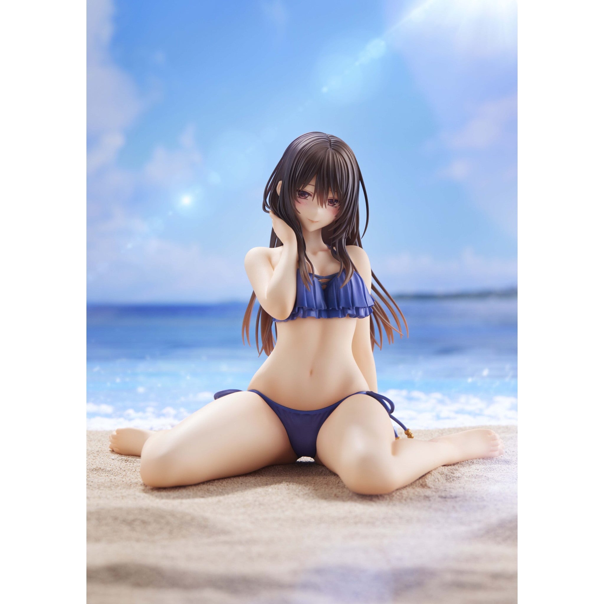 【中古即納】[FIG] あみあみ限定特典付属 水澄華実(みなずみかさね) あみあみ限定版 はにかみ、彼女は恋をする 1/7 完成品 フィギュア GOLDENHEAD(ゴールデンヘッド) (20231231)
