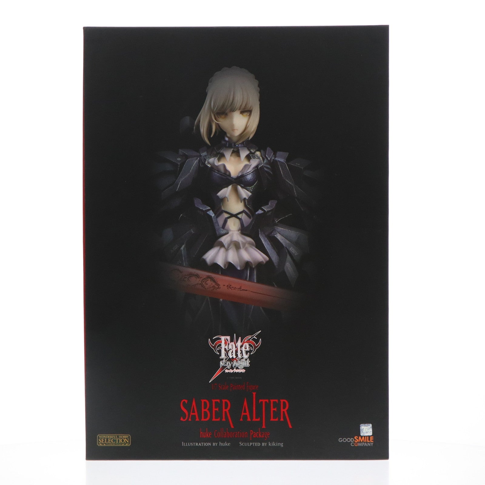 【中古即納】[FIG] 複製原画付属 ワンホビセレクション セイバー・オルタ huke コラボパッケージ Fate/stay  night(フェイト/ステイナイト) 1/7 完成品 フィギュア GOODSMILE ONLINE SHOP限定  グッドスマイルカンパニー(20160831)