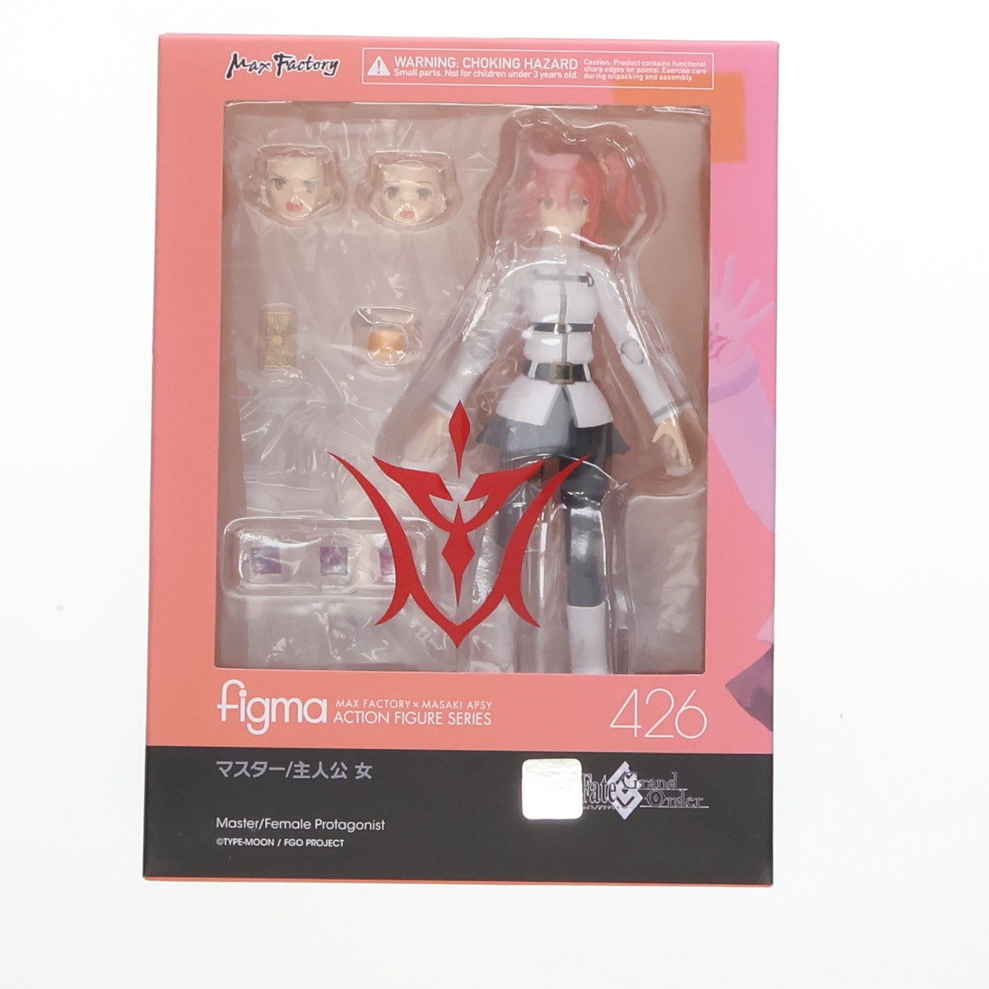 【中古即納】[FIG]figma(フィグマ) 426 マスター/主人公 女 Fate/Grand Order(フェイト/グランドオーダー) 完成品 可動フィギュア マックスファクトリー(20190920)