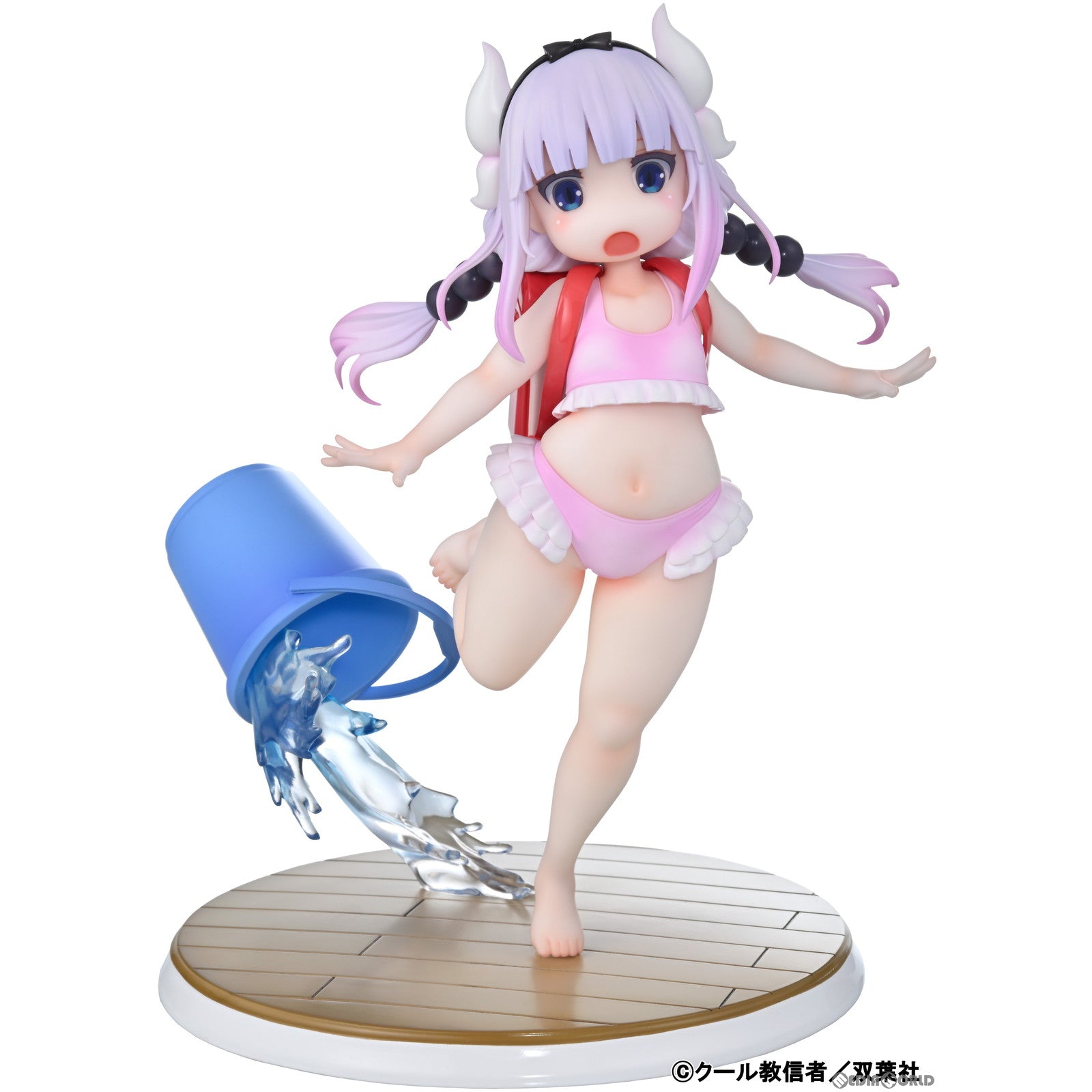 【中古即納】[FIG] カンナカムイ おうちでワクワク水着Ver. 小林さんちのメイドラゴン 1/6 完成品 フィギュア 回天堂(20240930)
