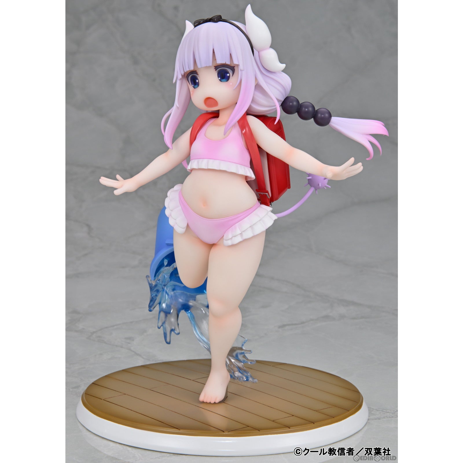 【中古即納】[FIG] カンナカムイ おうちでワクワク水着Ver. 小林さんちのメイドラゴン 1/6 完成品 フィギュア 回天堂(20240930)