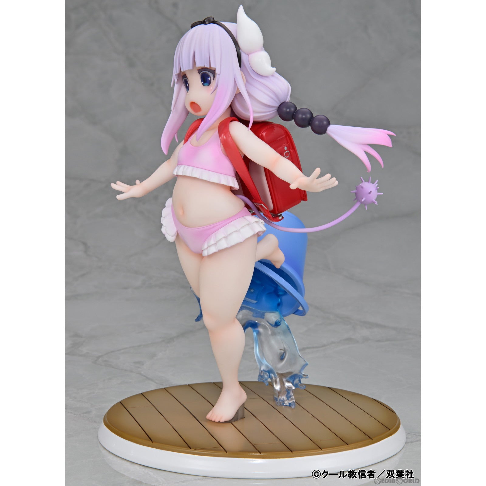 【中古即納】[FIG] カンナカムイ おうちでワクワク水着Ver. 小林さんちのメイドラゴン 1/6 完成品 フィギュア 回天堂(20240930)