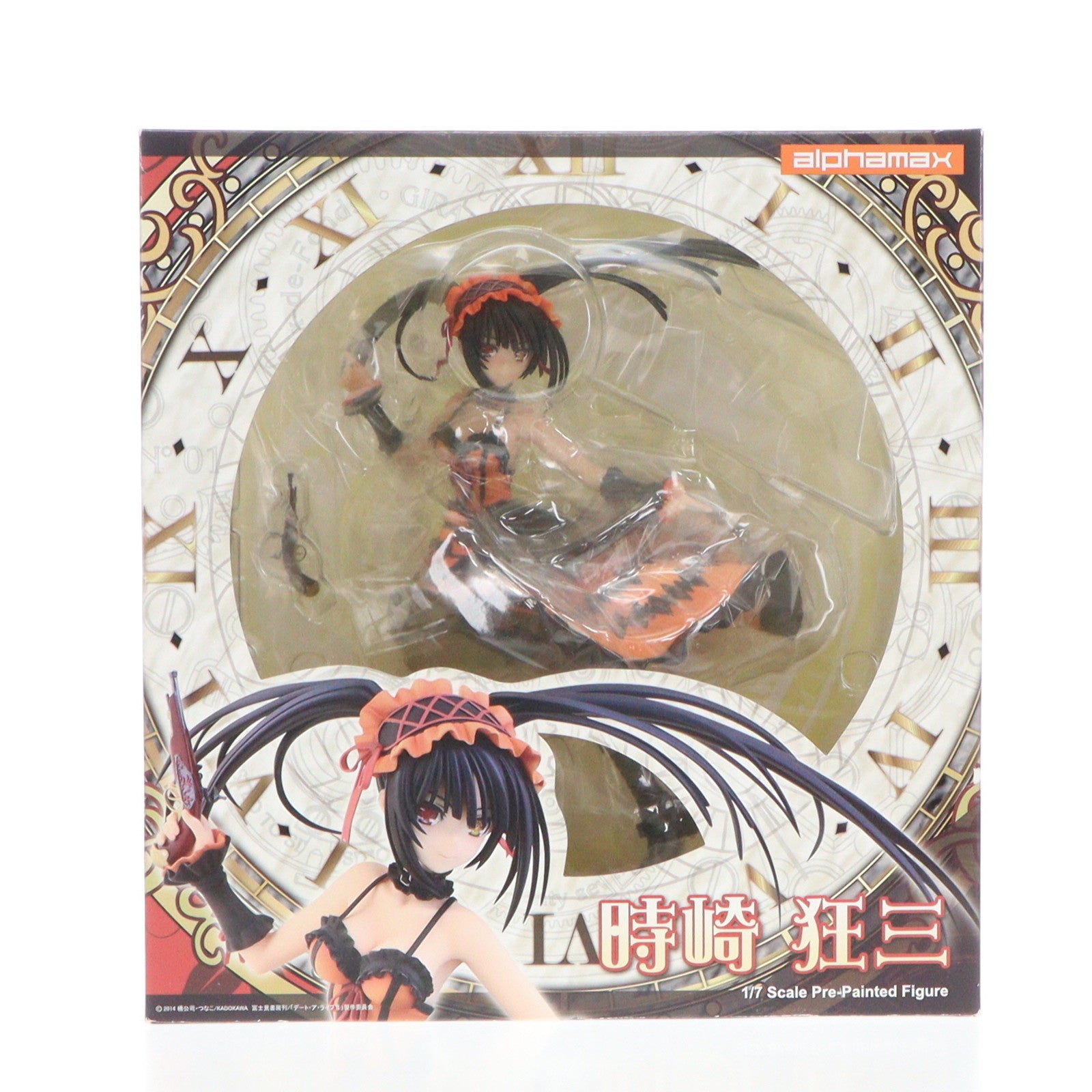 【中古即納】[FIG] (再販) 時崎狂三(ときさきくるみ) デ-ト・ア・ライブII 1/7 完成品 フィギュア(AX-0168) アルファマックス(20190719)