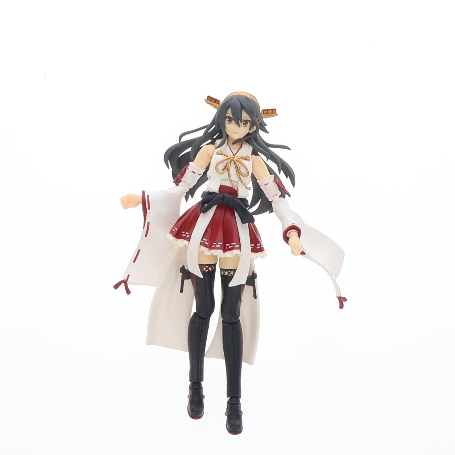 【中古即納】[FIG]魂ウェブ商店限定 アーマーガールズプロジェクト 艦これ 榛名改二(はるなかいに) 艦隊これくしょん -艦これ- 完成品 可動フィギュア バンダイ(20151231)