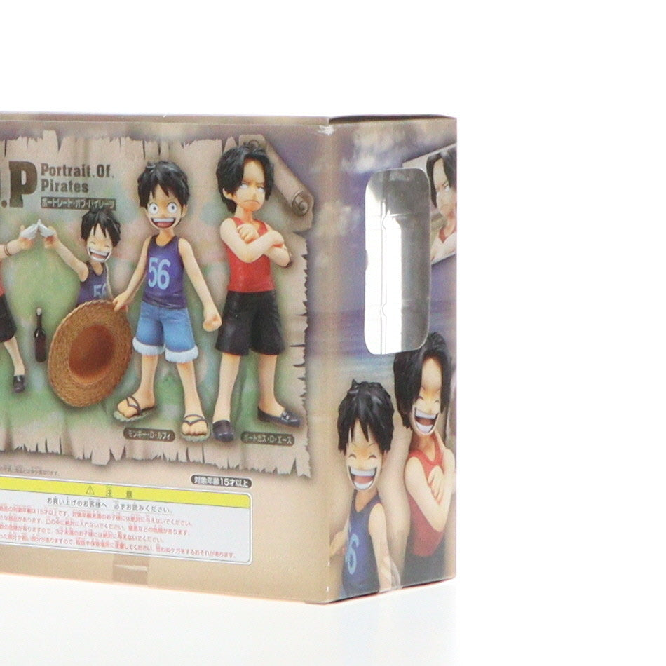 【中古即納】[FIG] Portrait.Of.Pirates P.O.P CB-EX ルフィ エース〜兄弟の絆〜 ONE PIECE(ワンピース) 1/8 完成品 フィギュア メガハウス(20111028)