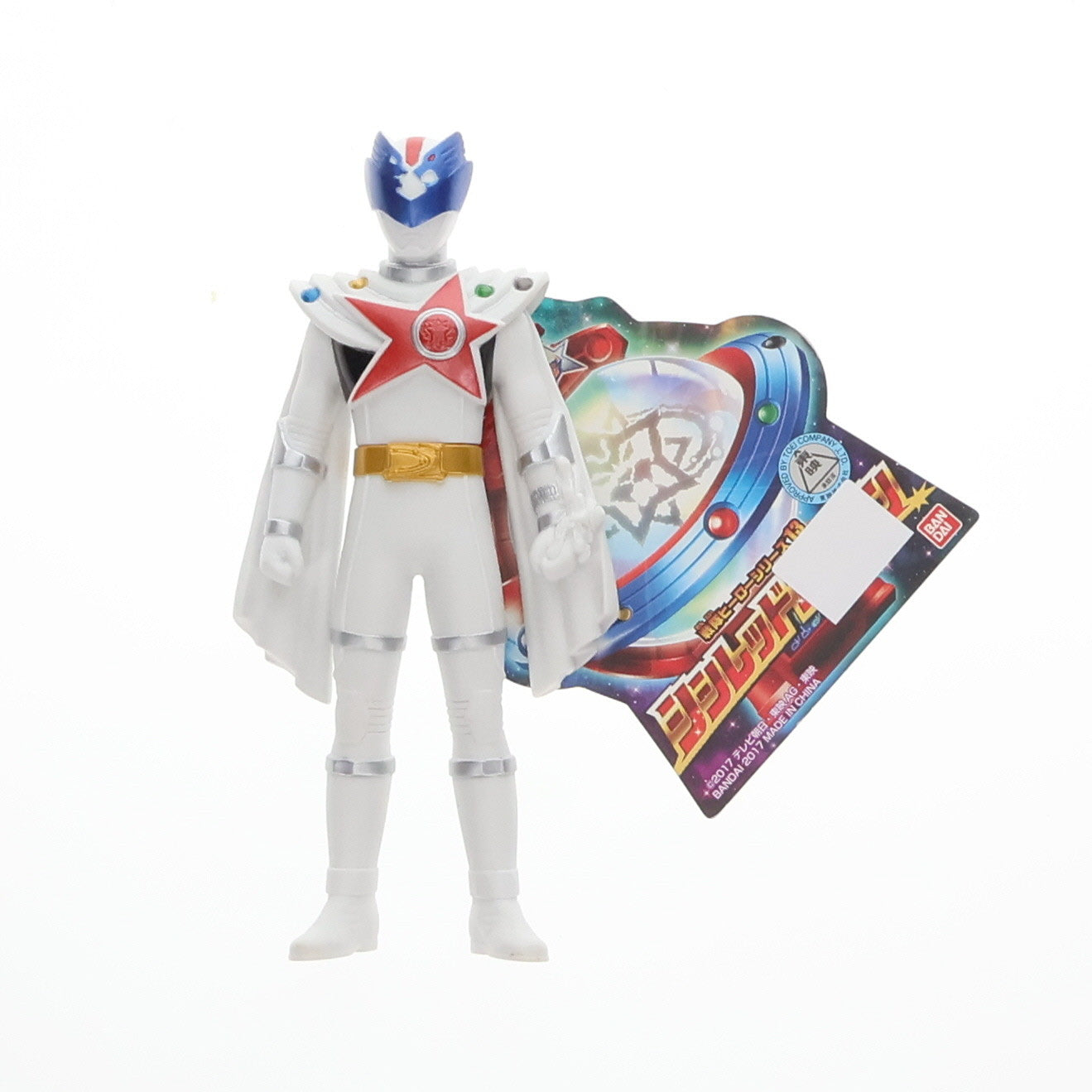 【中古即納】[SFT] 戦隊ヒーローシリーズ シシレッドオリオン 宇宙戦隊キュウレンジャー 完成品 ソフビフィギュアバンダイ(20170902)