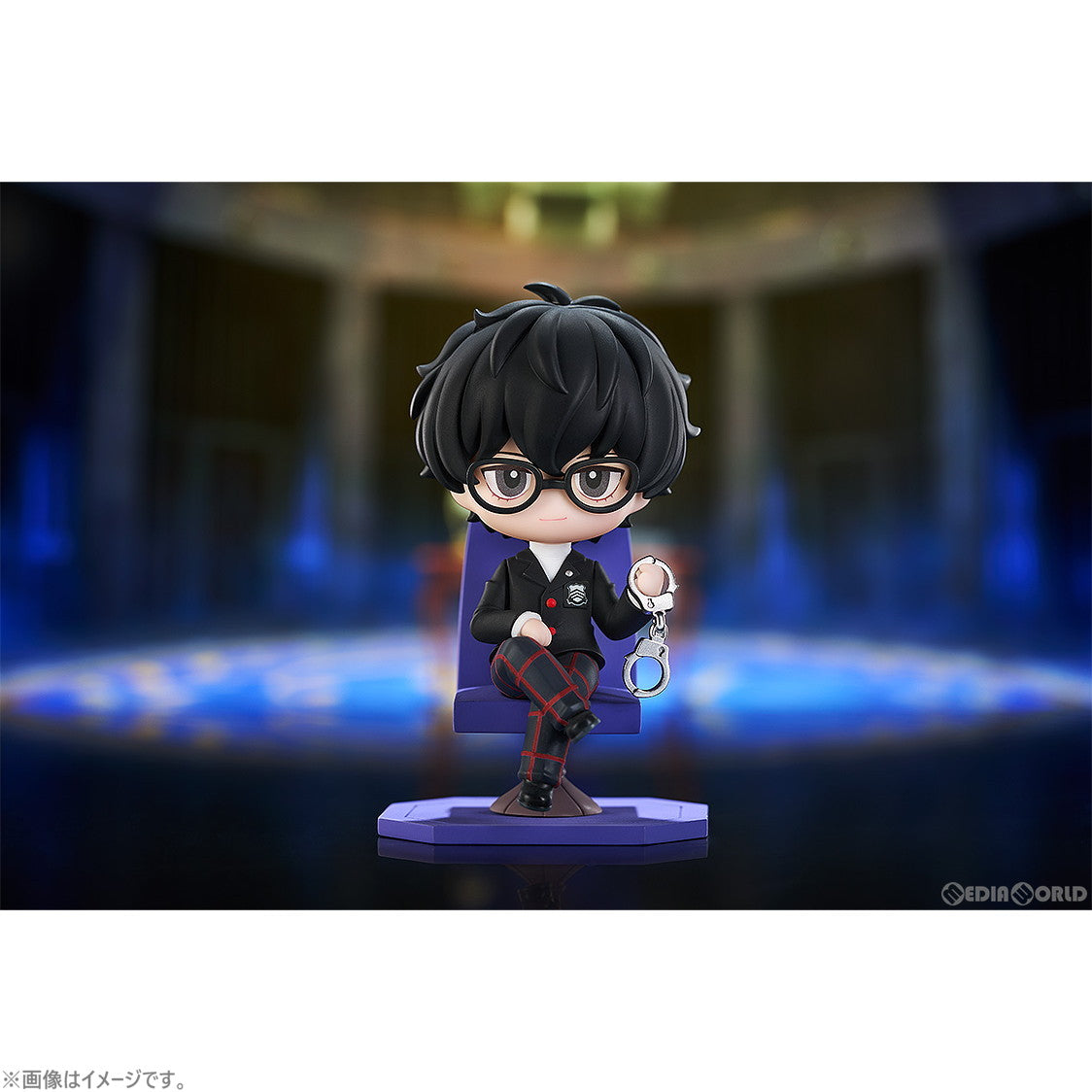 【中古即納】[FIG]Qset+ P5R主人公 ペルソナ5 ザ・ロイヤル 完成品 フィギュア グッドスマイルアーツ上海/グッドスマイルカンパニー(20241031)