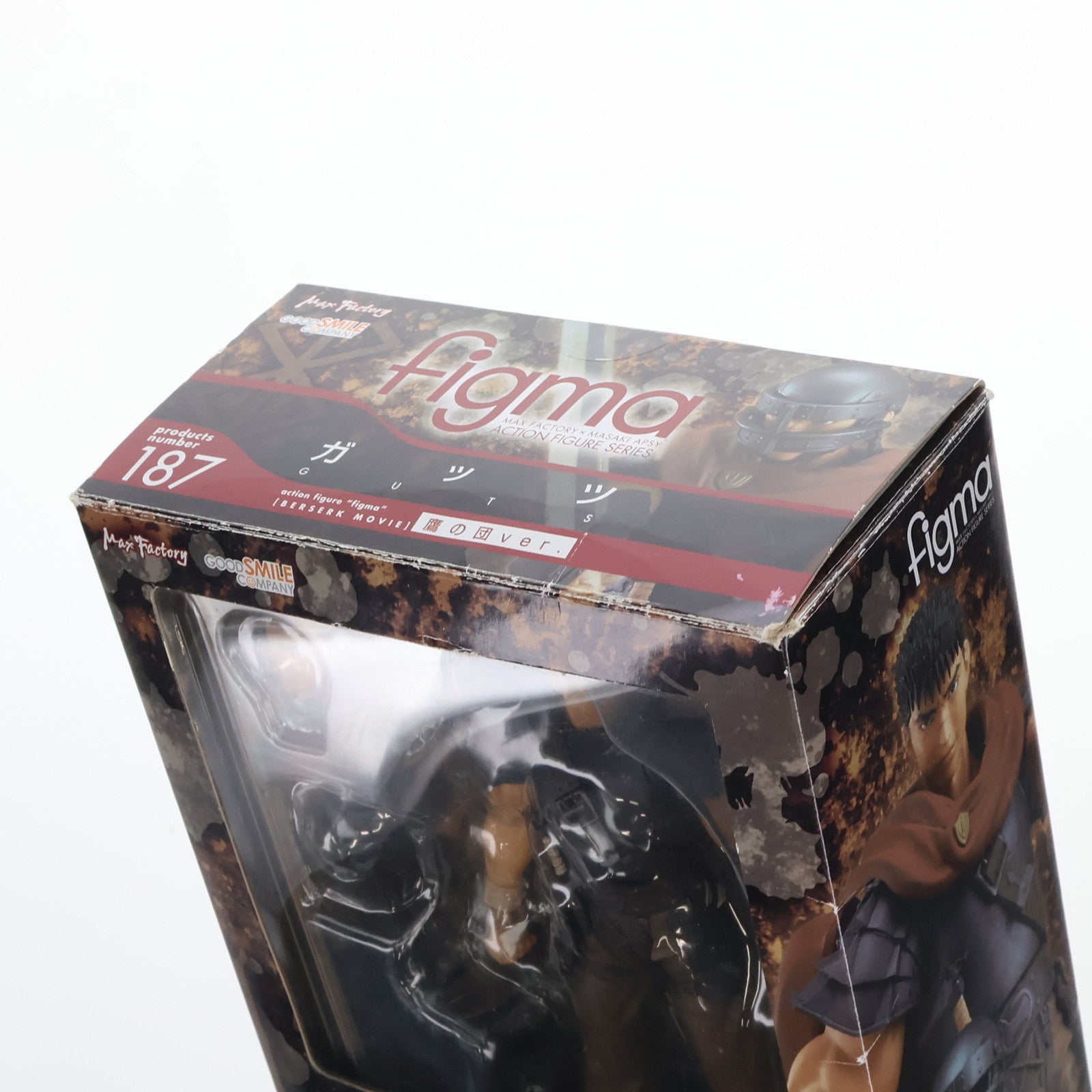 【中古即納】[FIG] figma(フィグマ) 187 ガッツ 鷹の団ver. 映画ベルセルク 完成品 可動フィギュア グッドスマイルカンパニー(20131227)