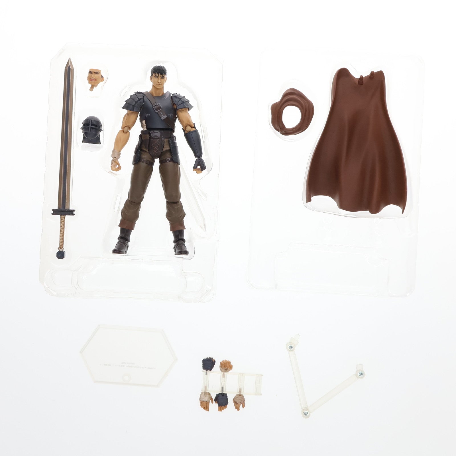 【中古即納】[FIG] figma(フィグマ) 187 ガッツ 鷹の団ver. 映画ベルセルク 完成品 可動フィギュア グッドスマイルカンパニー(20131227)