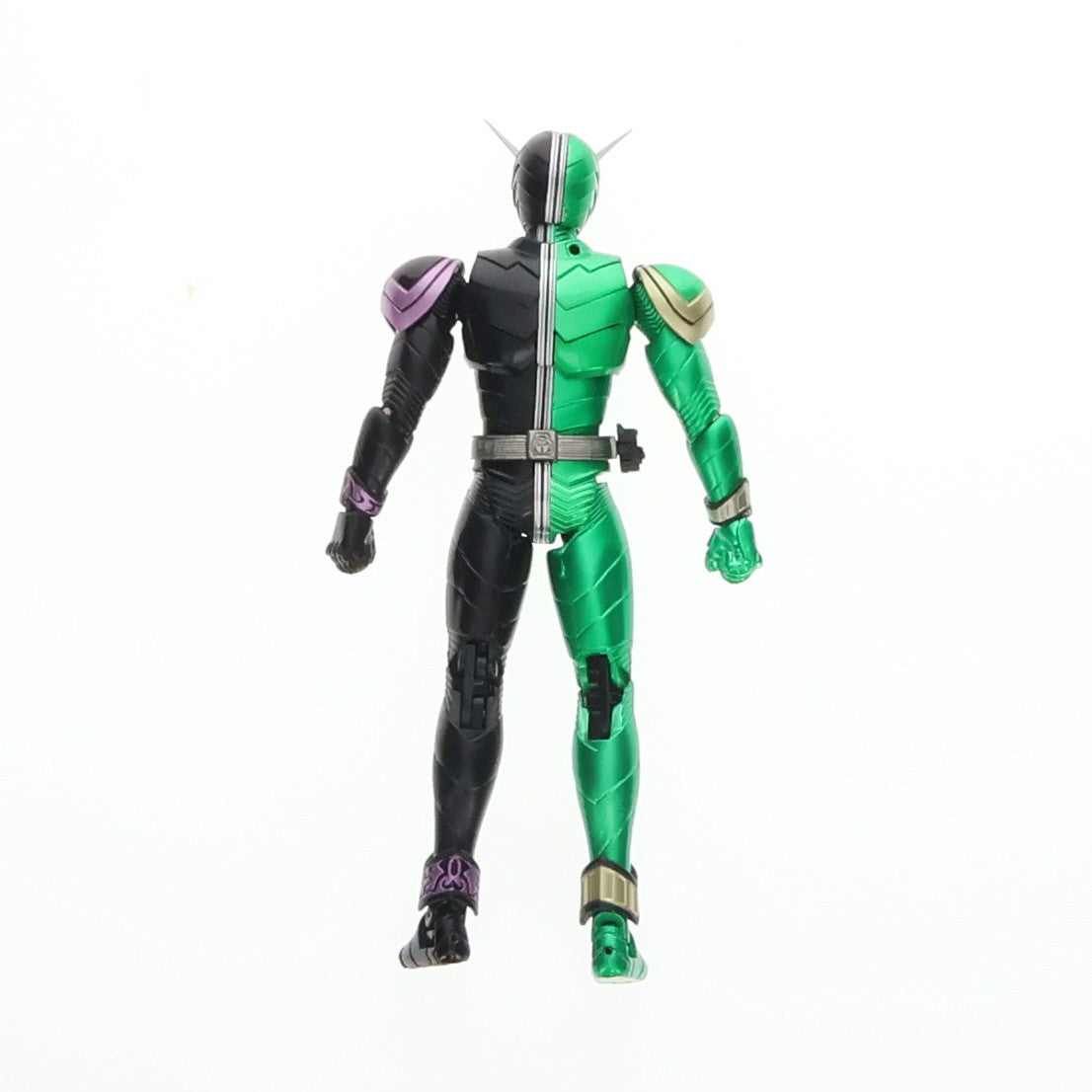 【中古即納】[FIG] S.H.Figuarts(フィギュアーツ) 仮面ライダーW(ダブル) サイクロンジョーカー 完成品 可動フィギュア バンダイ(20110115)