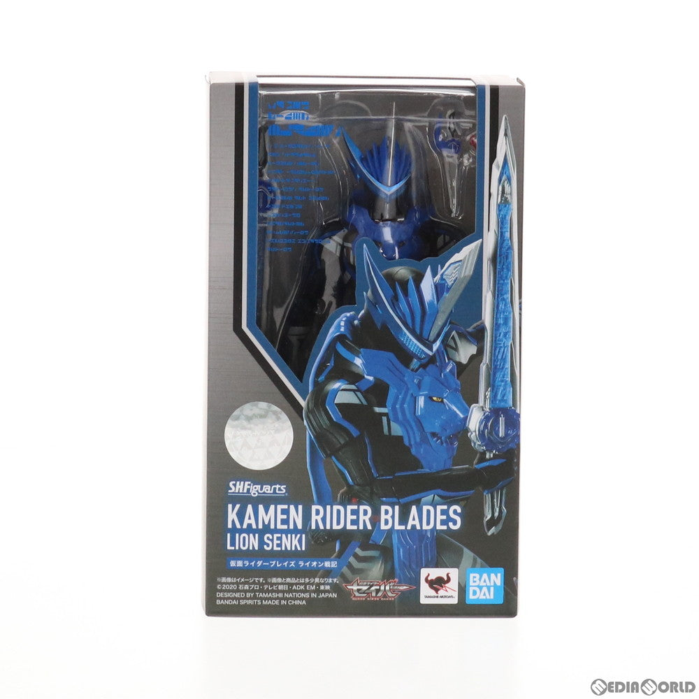 【中古即納】[FIG]S.H.Figuarts(フィギュアーツ) 仮面ライダーブレイズ ライオン戦記 仮面ライダーセイバー/聖刃 完成品 可動フィギュア バンダイスピリッツ(20210320)