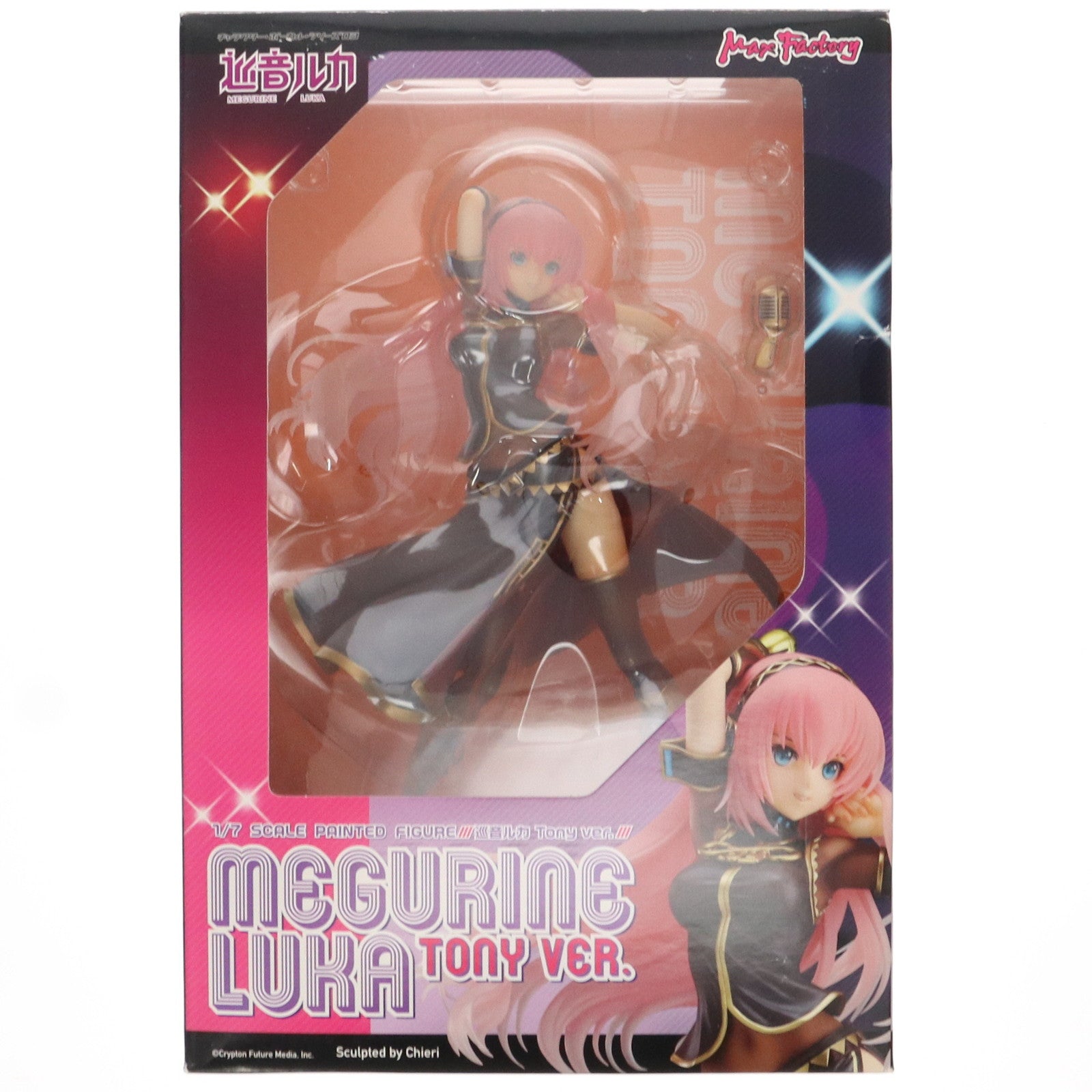 【中古即納】[FIG] 巡音ルカ(めぐりねるか) Tony ver. キャラクター・ボーカル・シリーズ03 巡音ルカ 1/7 完成品 フィギュア マックスファクトリー(20120801)