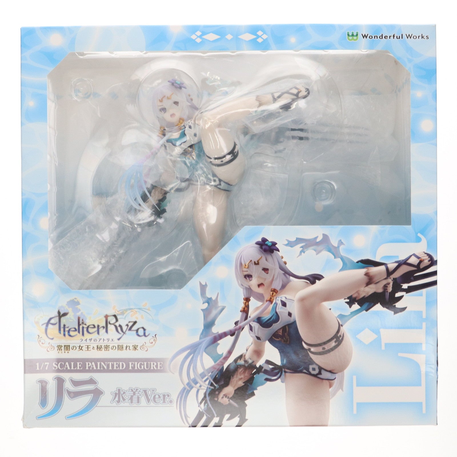 【中古即納】[FIG] リラ 水着Ver. ライザのアトリエ ～常闇の女王と秘密の隠れ家～ 1/7 完成品 フィギュア Wonderful Works(ワンダフルワークス)(20221225)