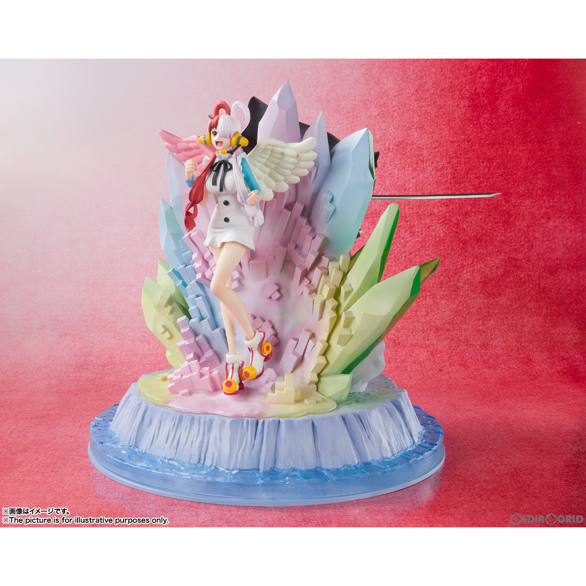 中古即納】[FIG]フィギュアーツZERO [超激戦]シャンクス&ウタ -ONE PIECE FILM RED Ver.- ONE PIECE  FILM RED(ワンピースフィルムレッド) 完成品 フィギュア バンダイスピリッツ