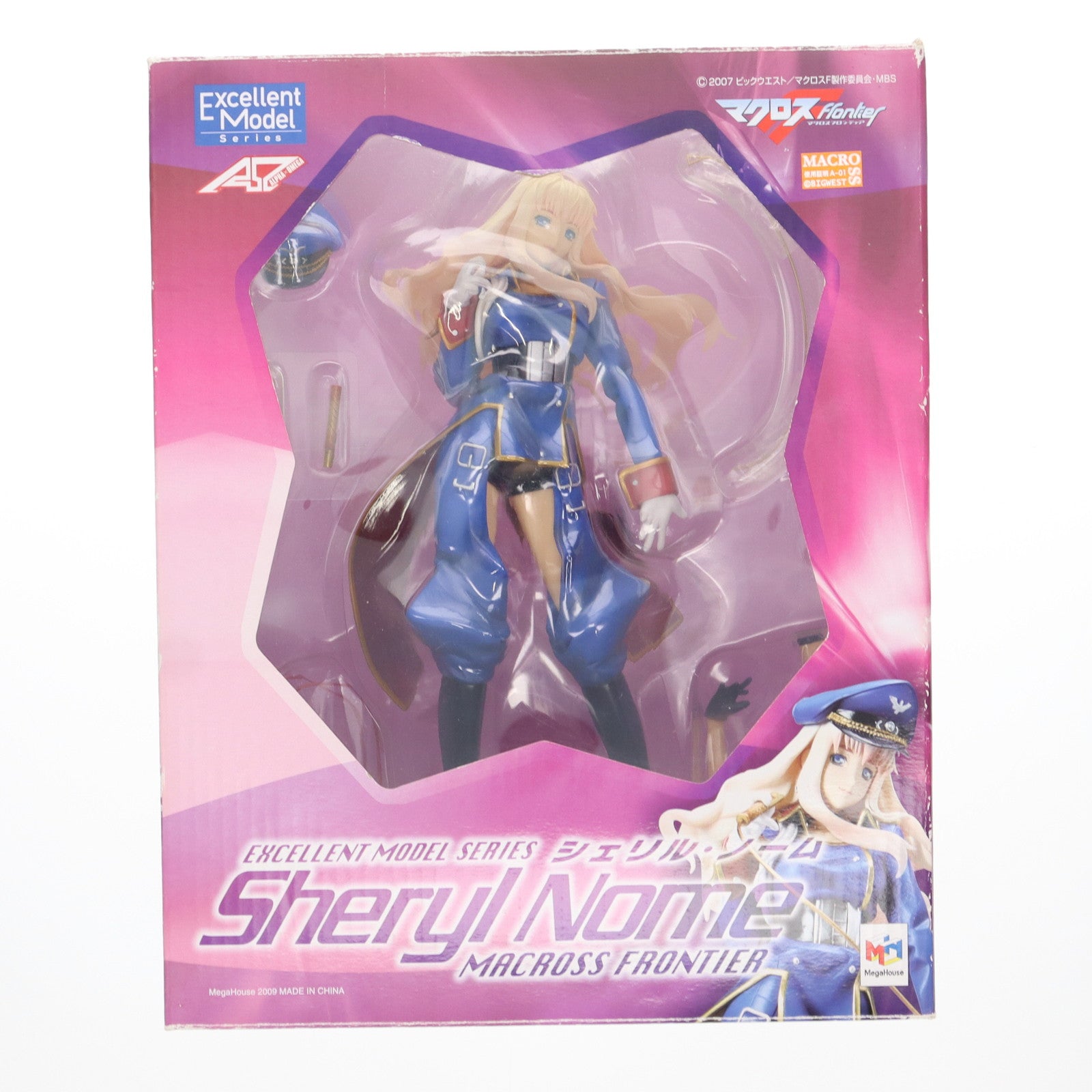 【中古即納】[FIG] エクセレントモデル シェリル・ノーム マクロスF(フロンティア) 1/8 完成品 フィギュア メガハウス(20090827)