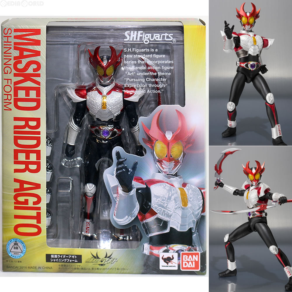 【中古即納】[FIG] S.H.Figuarts(フィギュアーツ) 仮面ライダーアギト シャイニングフォーム 完成品 可動フィギュア バンダイ(20140215)