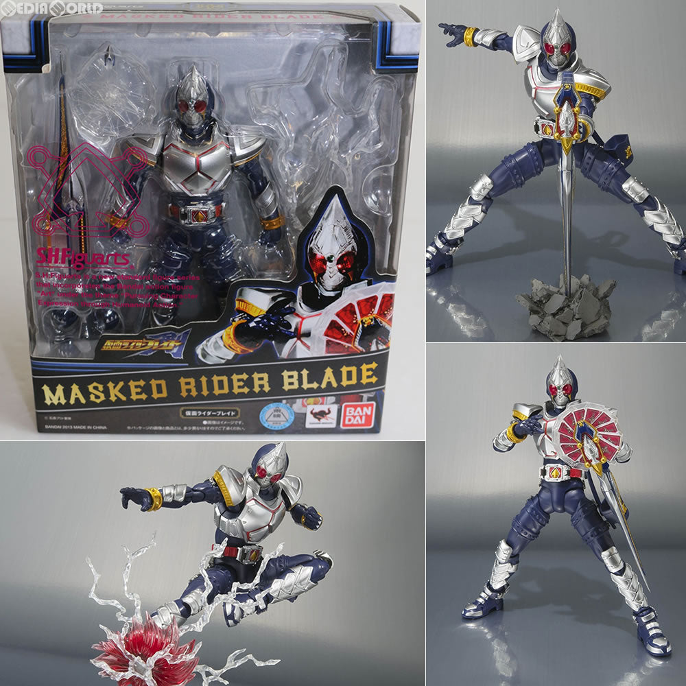 【中古即納】[FIG] S.H.Figuarts(フィギュアーツ) 仮面ライダーブレイド 仮面ライダー剣(ブレイド) 完成品 可動フィギュア バンダイ(20130824)