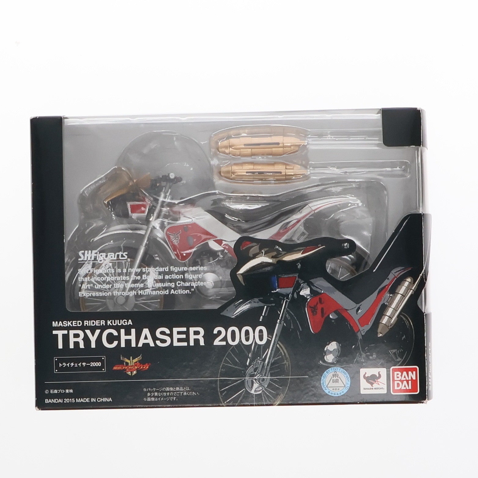 【中古即納】[FIG] S.H.Figuarts(フィギュアーツ) トライチェイサー2000 仮面ライダークウガ 完成品 可動フィギュア バンダイ(20150711)