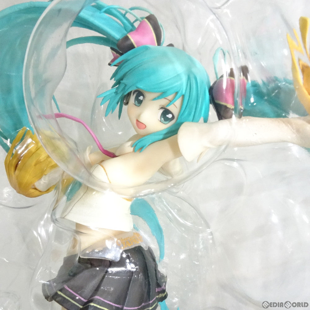 【中古即納】[FIG] GOODSMILE ONLINE SHOP限定特典付属 初音ミク Cheerful Ver.(2016年) キャラクター・ボーカル・シリーズ01 初音ミク 1/8 完成品 フィギュア グッドスマイルカンパニー(20161231)