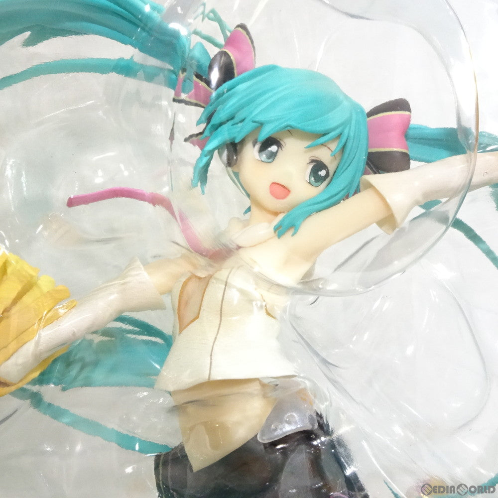 【中古即納】[FIG] GOODSMILE ONLINE SHOP限定特典付属 初音ミク Cheerful Ver.(2016年) キャラクター・ボーカル・シリーズ01 初音ミク 1/8 完成品 フィギュア グッドスマイルカンパニー(20161231)