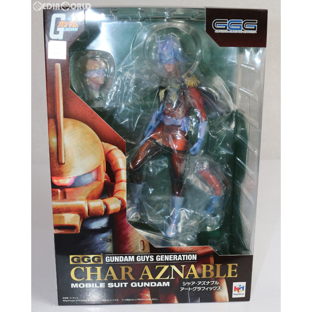 【中古即納】[FIG] GGG(ガンダムガイズジェネエーション)) シャア・アズナブル アートグラフィックス 機動戦士ガンダム 1/8 完成品 フィギュア メガハウス(20190206)