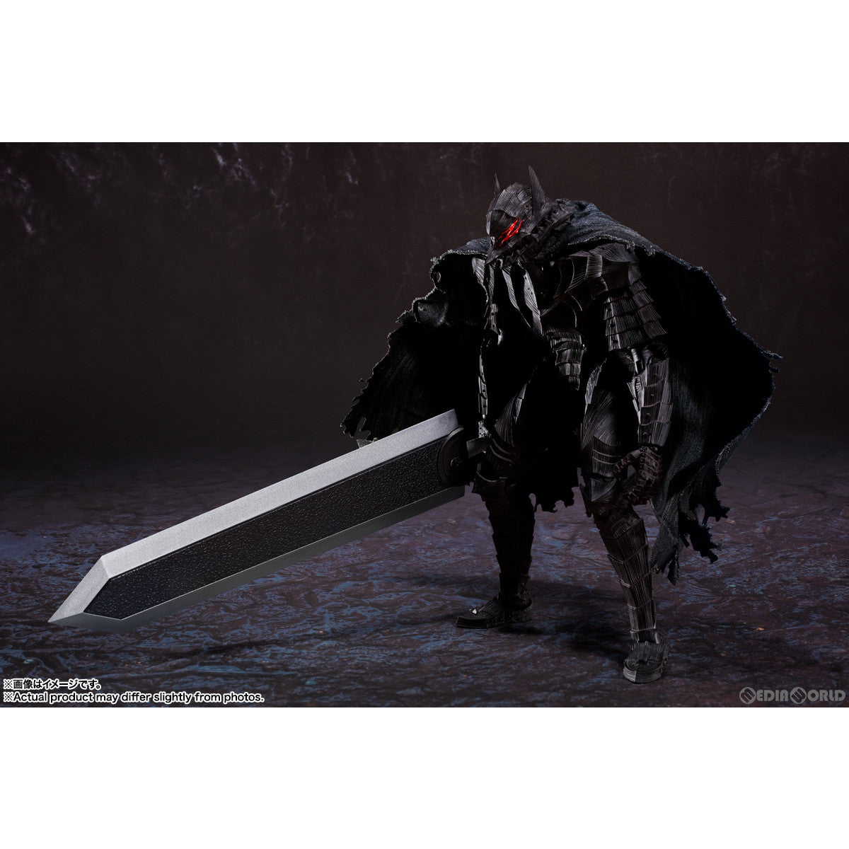 【中古即納】[FIG] S.H.Figuarts(フィギュアーツ) ガッツ(狂戦士の甲冑)-激情- ベルセルク 完成品 可動フィギュア バンダイスピリッツ(20240323)