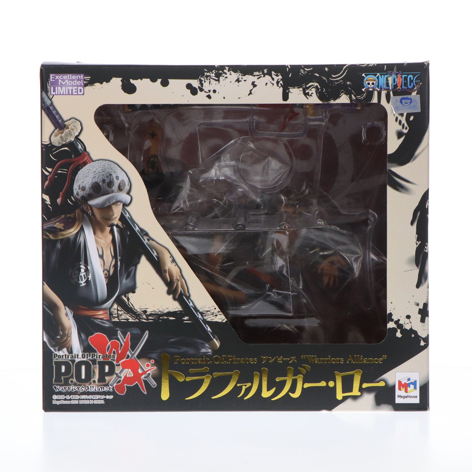 【中古即納】[FIG] Portrait.Of.Pirates P.O.P Warriors Alliance トラファルガー・ロー ONE PIECE(ワンピース) 完成品 フィギュア 麦わらストア&一部オンラインショップ限定 メガハウス(20210228)