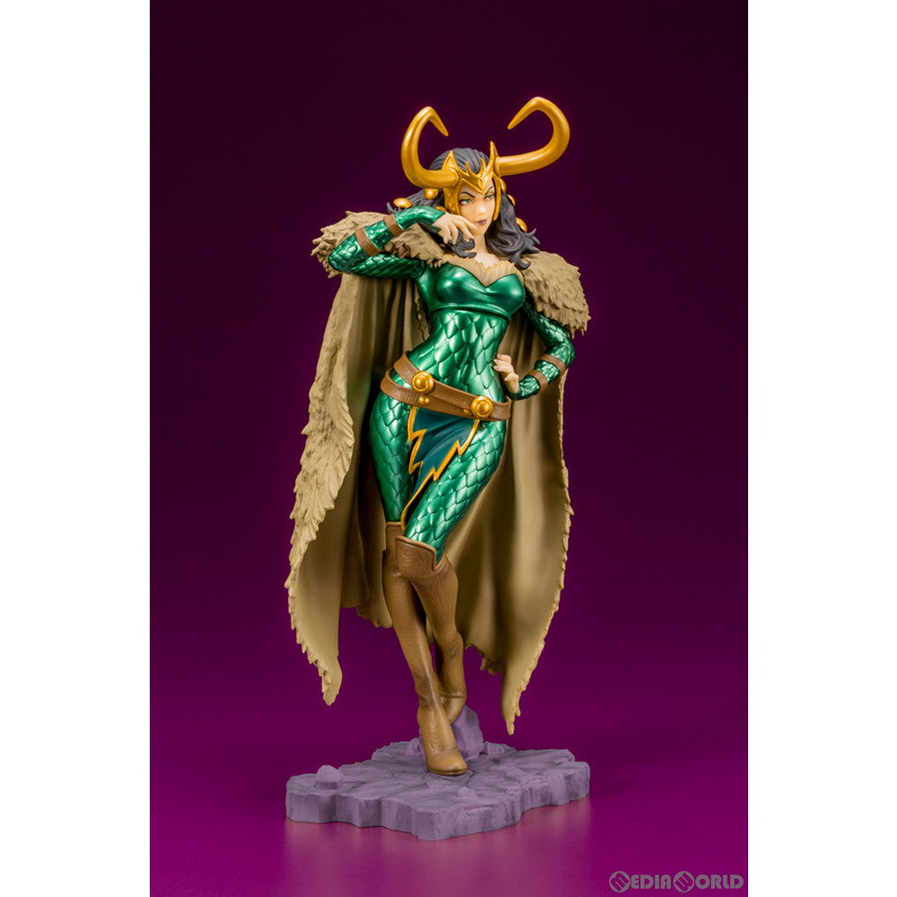 【中古即納】[FIG] (再販)MARVEL美少女 レディ・ロキ(ロキ・ラウフェイソン) MARVEL UNIVERSE(マーベルユニバース) 1/7 完成品 フィギュア(MK352) コトブキヤ(20230526)