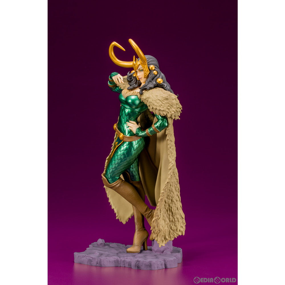 【中古即納】[FIG] (再販)MARVEL美少女 レディ・ロキ(ロキ・ラウフェイソン) MARVEL UNIVERSE(マーベルユニバース) 1/7 完成品 フィギュア(MK352) コトブキヤ(20230526)