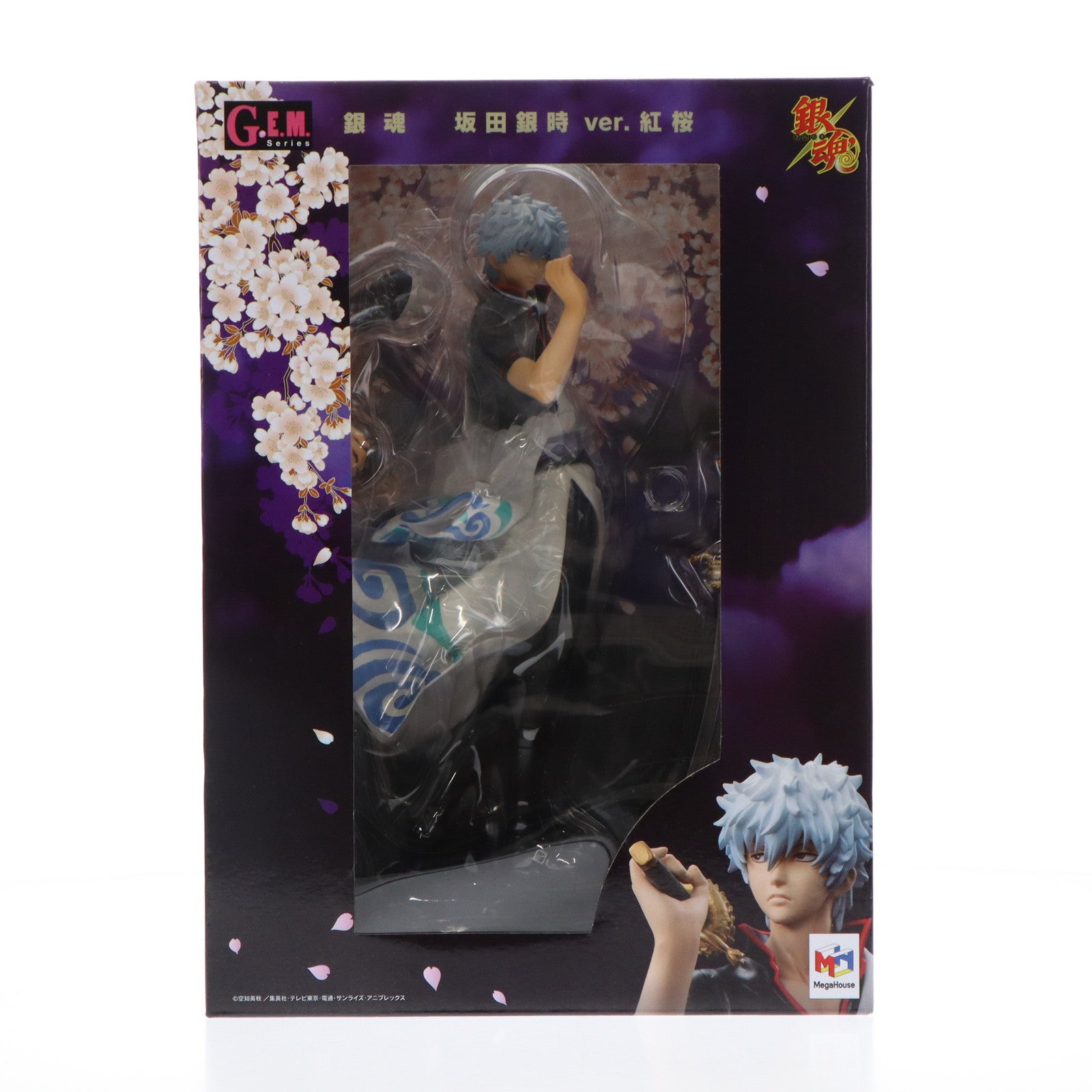 【中古即納】[FIG] (再販) G.E.M.シリーズ 坂田銀時(さかたぎんとき) ver.紅桜 銀魂 1/8 完成品 フィギュア メガハウス(20150801)