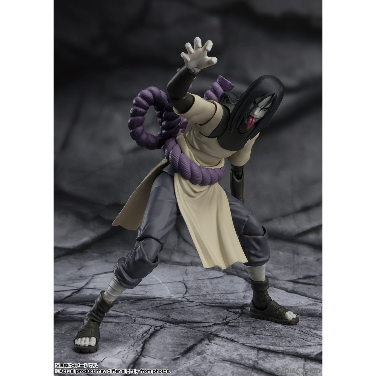 【中古即納】[FIG] S.H.Figuarts(フィギュアーツ) 大蛇丸(おろちまる) -永劫を求めし真理の探究者- NARUTO-ナルト- 疾風伝 完成品 可動フィギュア バンダイスピリッツ(20231028)