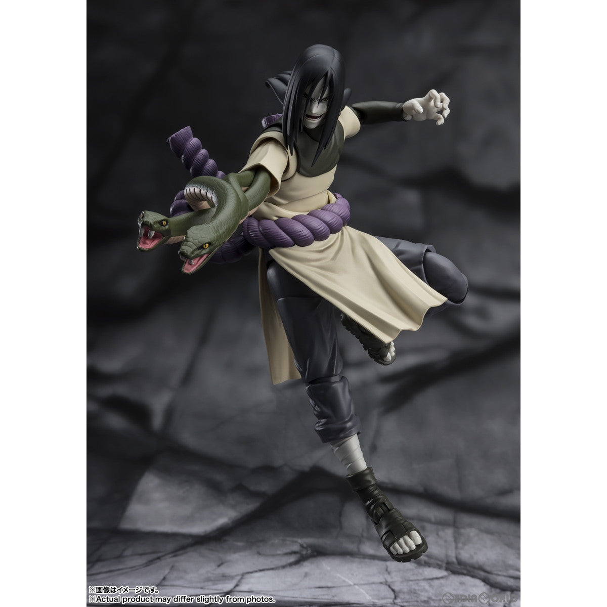 【中古即納】[FIG] S.H.Figuarts(フィギュアーツ) 大蛇丸(おろちまる) -永劫を求めし真理の探究者- NARUTO-ナルト- 疾風伝 完成品 可動フィギュア バンダイスピリッツ(20231028)