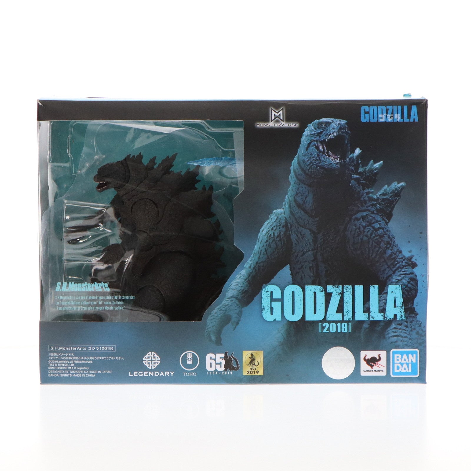 中古即納】[FIG]S.H.MonsterArts(モンスターアーツ) ゴジラ(2019) ゴジラ キング・オブ・モンスターズ 完成品 可動フィギュア  バンダイスピリッツ