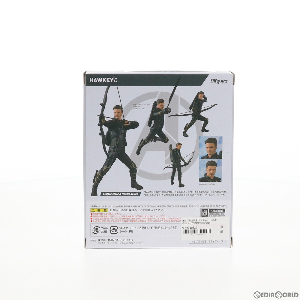 【中古即納】[FIG] 魂ウェブ商店限定 S.H.Figuarts(フィギュアーツ) ホークアイ(アベンジャーズ/エンドゲーム) 完成品 可動フィギュア(20191031)