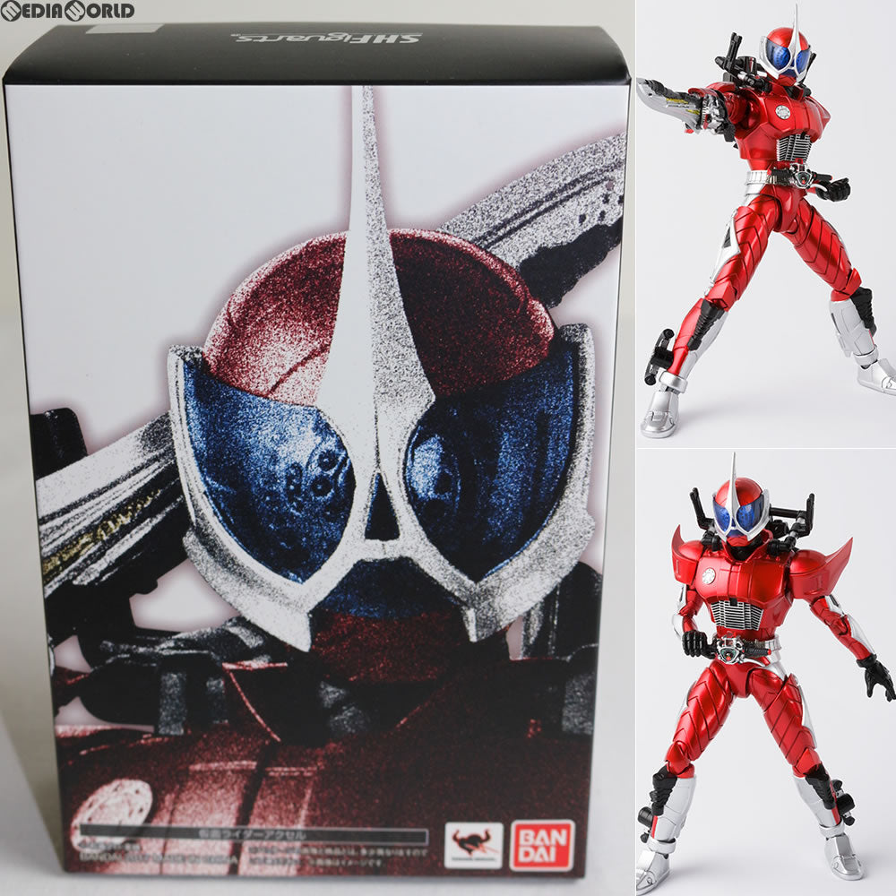 【中古即納】[FIG] S.H.Figuarts(フィギュアーツ) 真骨彫製法 仮面ライダーアクセル 仮面ライダーW(ダブル) 完成品 可動フィギュア バンダイ(20170617)