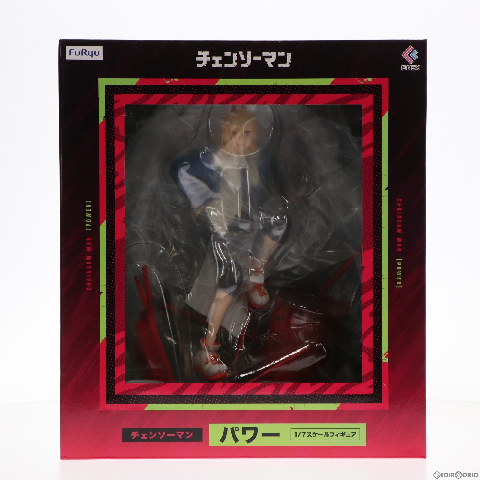 【中古即納】[FIG] パワー チェンソーマン 1/7 完成品 フィギュア(AMU-FNX857) MAPPA(マッパ)/フリュー(20230731)