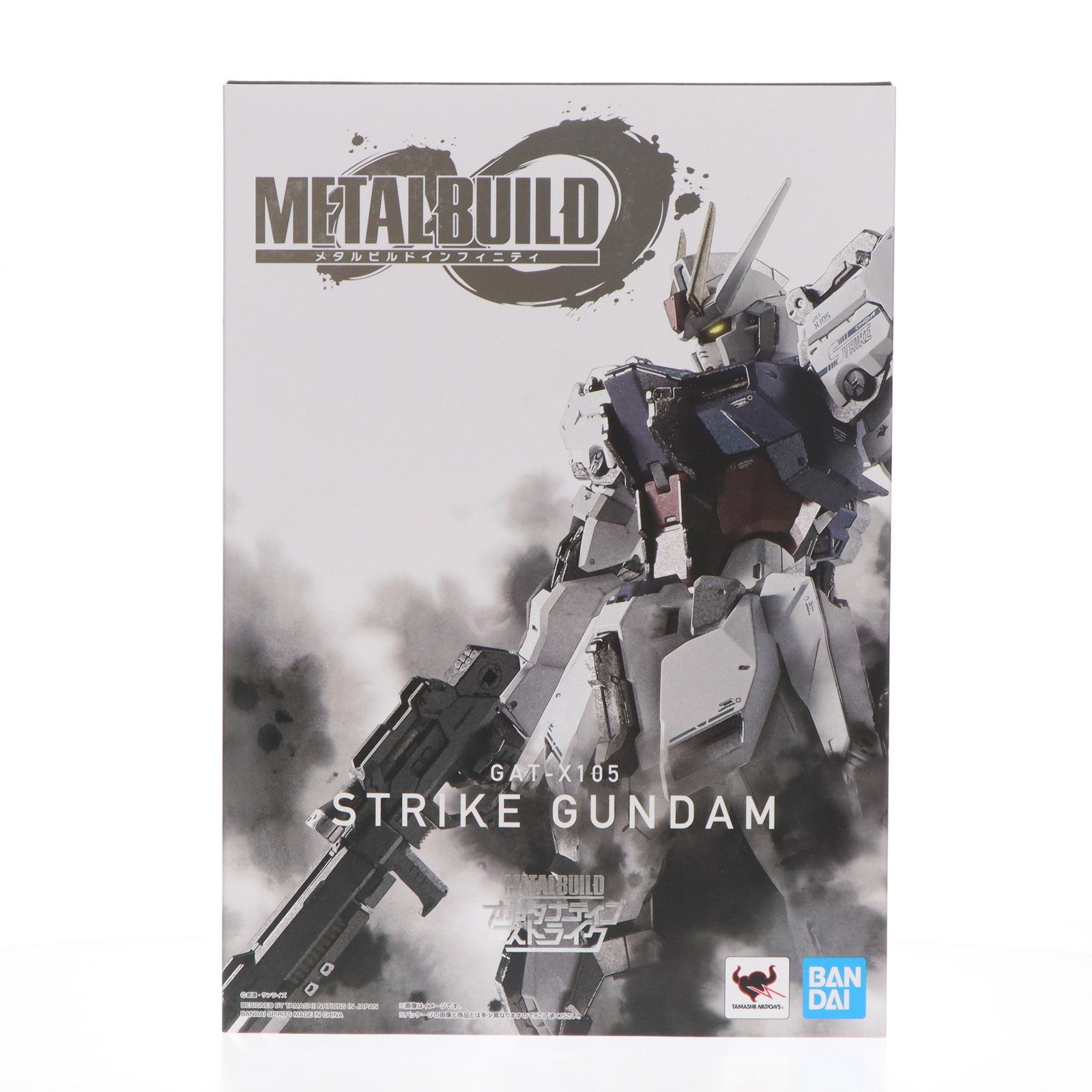 【中古即納】[FIG] METAL BUILD ストライクガンダム 機動戦士ガンダムSEED(シード) 完成品 可動フィギュア METAL BUILD∞ -メタルビルドインフィニティ-&魂ウェブ商店限定 バンダイスピリッツ(20190622)