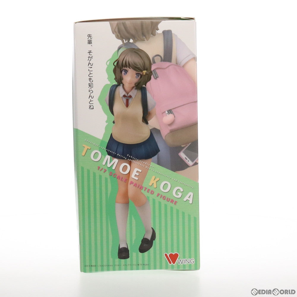 【中古即納】[FIG] 古賀朋絵(こがともえ) 青春ブタ野郎はバニーガール先輩の夢を見ない 1/7 完成品 フィギュア  WING(ウイング)(20210212)