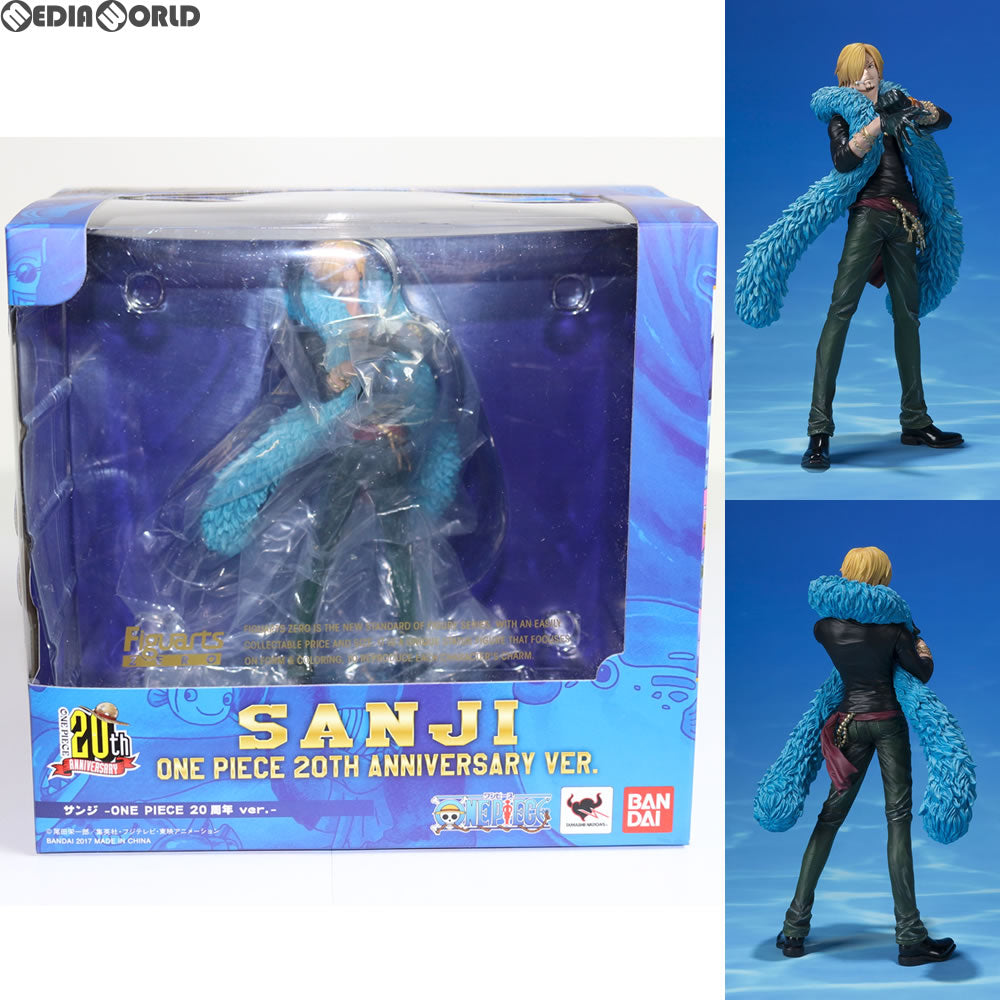 【中古即納】[FIG] フィギュアーツZERO サンジ -ONE PIECE(ワンピース) 20周年 ver.- 完成品 フィギュア バンダイ(20171208)