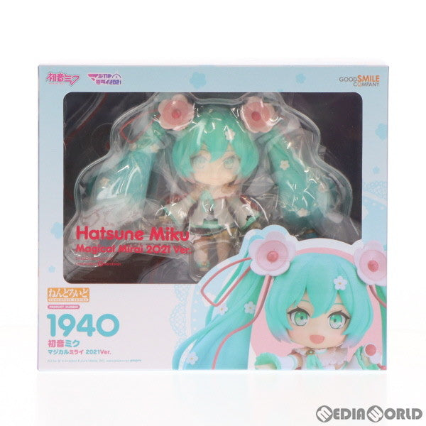 【中古即納】[FIG] ねんどろいど 1940 初音ミク マジカルミライ 2021Ver. キャラクター・ボーカル・シリーズ 01 初音ミク 完成品 可動フィギュア GOODSMILE ONLINE SHOP&初音ミク マジカルミライ 10th Anniversary限定  グッドスマイルカンパニー(20220812)