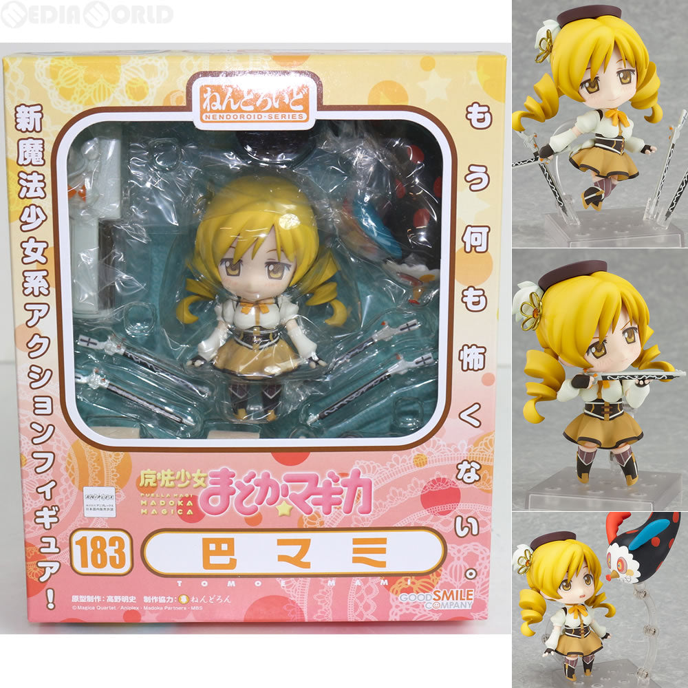 【中古即納】[FIG] ねんどろいど 183 巴マミ(ともえまみ) 魔法少女まどか☆マギカ 完成品 可動フィギュア グッドスマイルカンパニー(20111229)