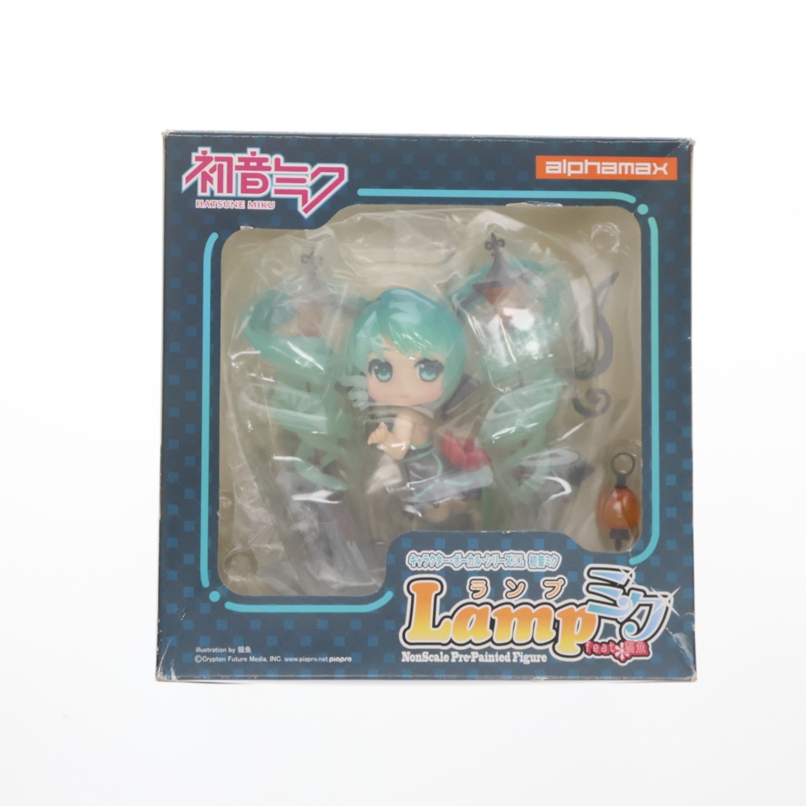 【中古即納】[FIG] ポストカード無し Lampミク feat.猫魚 キャラクター・ボーカル・シリーズ01 初音ミク 完成品 フィギュア アルファマックス(20131025)