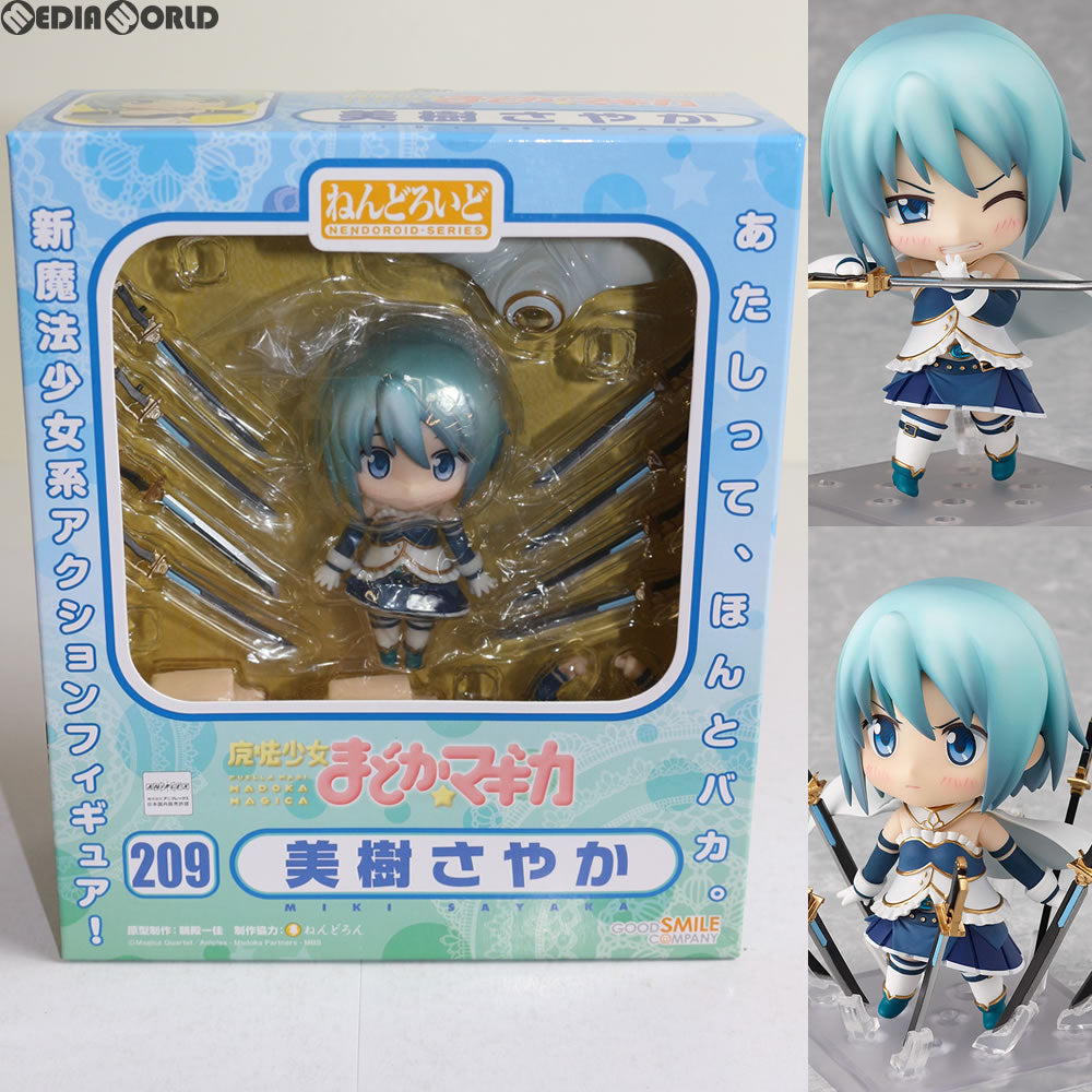 【中古即納】[FIG] ねんどろいど 209 美樹さやか(みきさやか) 魔法少女まどか☆マギカ 完成品 可動フィギュア グッドスマイルカンパニー(20130531)