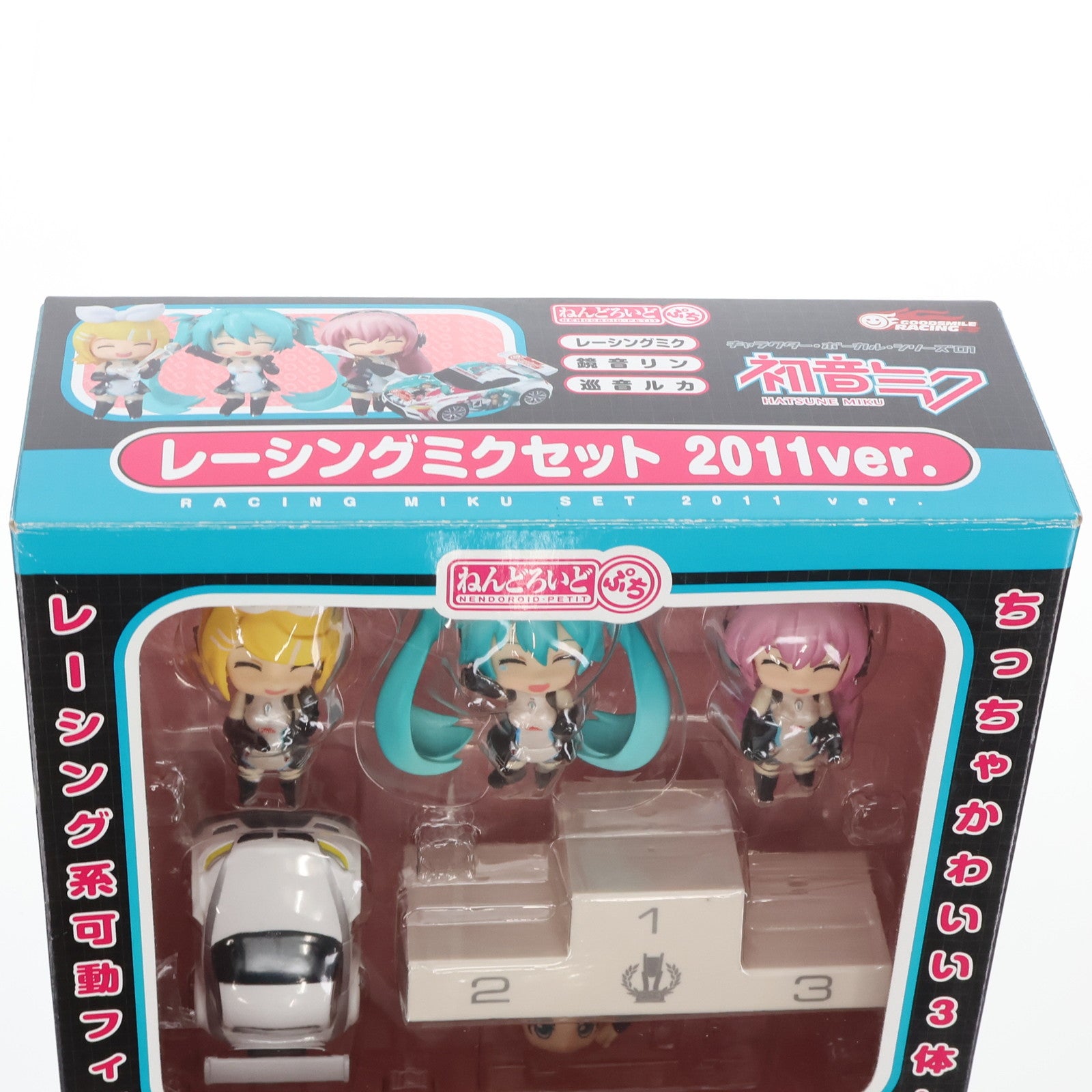 【中古即納】[FIG] ねんどろいどぷち レーシングミクセット 2011 Ver. 初音ミク GTプロジェクト 完成品 可動フィギュア グッドスマイルカンパニー(20120801)